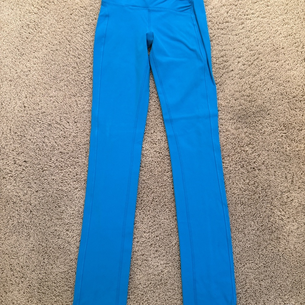Lululemon High-Rise Blue Leggings – Size 4
